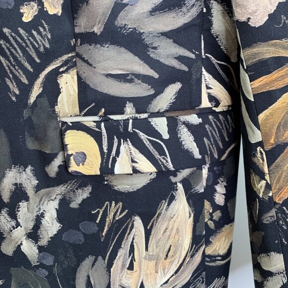Ted Baker Cotton Jersey Floral Slim Fit Suit Jacket Men’s Size 5 (XL US) NWT - Picture 10 of 15